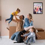 Vintage Hollywood Diner Wall Art Print 8x10