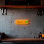 DeWalt Neon Sign for Tool Lovers, Dimmable LED