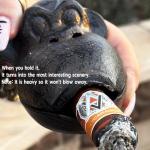 Monkey Cigar Ashtray – Fun Decor for Smokers