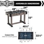 Hall of Games 48” Charleston Foosball Table