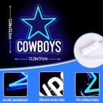 Football Neon Sign for Man Cave Decoration