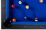 Modern Graphite Slate Billiard Pool Table 8FT
