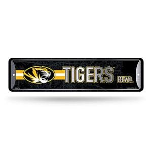 Missouri Tigers Metal Street Sign for Man Cave