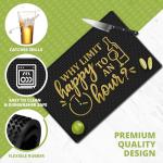 Happy Hour Bar Mat – Spill-Proof Non-Slip Rubber
