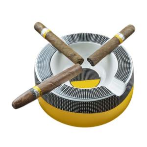 Large Round Cigar Ashtray for Indoor and Outdoor