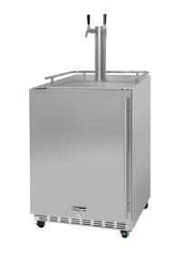Kegco 24" Dual Tap Stainless Steel Kegerator