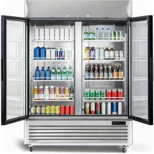 49 Cu. Ft Double Door Beverage Cooler