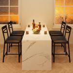 26 Inch Upholstered Bar Stool Set of 4