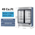 49 Cu. Ft Double Door Beverage Cooler