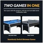 Hathaway Maverick II 7ft Pool and Ping Pong Table