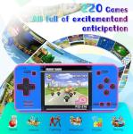 Portable Mini Arcade Game for Kids (Pink & Blue)