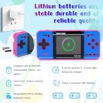 Portable Mini Arcade Game for Kids (Pink & Blue)