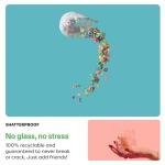 TOSSWARE 4oz Unbreakable Plastic Shot Glasses - 12 Pack