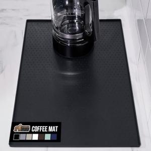 GORILLA GRIP Silicone Coffee Mat for Man Cave