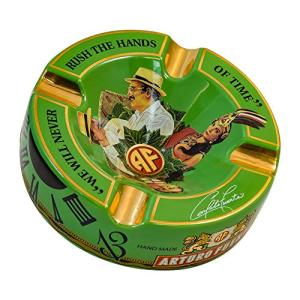 Large 8.75" Green Arturo Fuente Cigar Ashtray