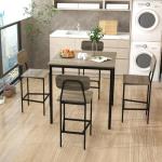 Modern 5-Piece Counter Height Dining Set
