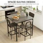 Modern 5-Piece Counter Height Dining Set