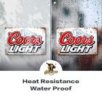 Coors Light Vintage Metal Sign for Man Cave