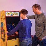 PAC-MAN Deluxe Arcade Machine with 14 Classic Games