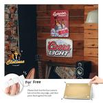 Coors Light Vintage Metal Sign for Man Cave