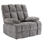 Oversized Rocker Recliner Chair for Big Guys