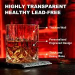 Whiskey Stones and Glass Set - Perfect Gift for Him