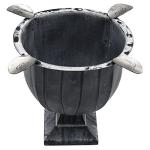 Windproof Cigar Ashtray with 4 Stirrups