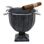 Windproof Cigar Ashtray with 4 Stirrups