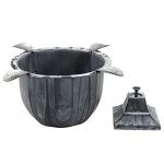 Windproof Cigar Ashtray with 4 Stirrups