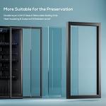 Mini Fridge Cooler for Drinks - 120 Can Capacity