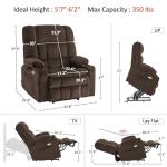 MCombo Oversized Lift Recliner Chair with Heat