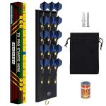 Wall Mounted Darts Holder with Accessories Set