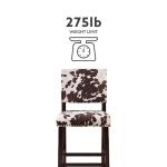 Udder Madness Corey Bar Stool - Brown