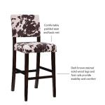 Udder Madness Corey Bar Stool - Brown