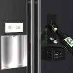 Magnetic Wall-Mounted Bottle Opener with Cap Catcher