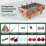 Giantex 4-in-1 Game Table for Ultimate Fun