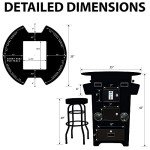 Full-Size Pub Arcade Machine for 2 Players