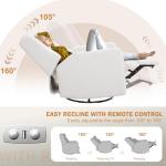 Power Recliner Swivel Glider with USB Charging