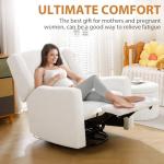 Power Recliner Swivel Glider with USB Charging