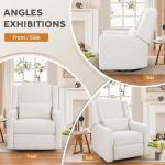 Power Recliner Swivel Glider with USB Charging