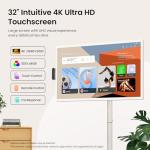 ApoloSign 32" 4K Portable Smart TV with Touch Screen