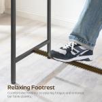 Rustic Bar Table, 70.8" High Top Design