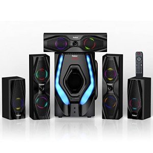 Bobtot 1200W Surround Sound Speaker System with Subwoofer
