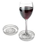 AVLA 8 Pack Decorative Crystal Drink Coasters