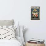 Retro Hippie Metal Sign – Good Vibes Only