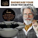 Stinky Cigar Windproof Stainless Steel Ashtray