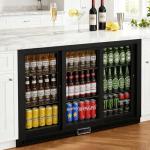 Bluelinecool 11.5 cu.ft Sliding Door Beverage Cooler