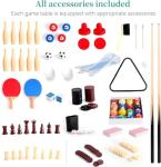 12-in-1 Game Table for Ultimate Game Nights