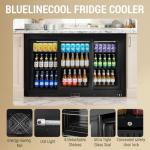 Bluelinecool 11.5 cu.ft Sliding Door Beverage Cooler