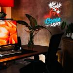 Deer Head Neon Wall Light for Man Cave